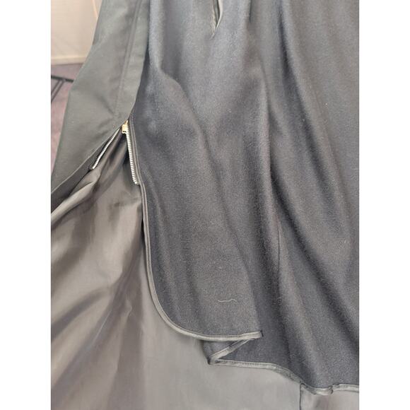 Pronto-Uomo Mens Trenchcoat Raincoat Mac Jacket Black 46 ExLong Removable Lining - Picture 6 of 13